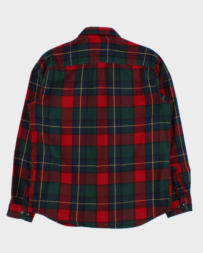 Vintage L.L.Bean Tartan Flannel Traditional Fit Long Sleeve Shirt - M