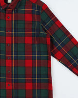 Vintage L.L.Bean Tartan Flannel Traditional Fit Long Sleeve Shirt - M