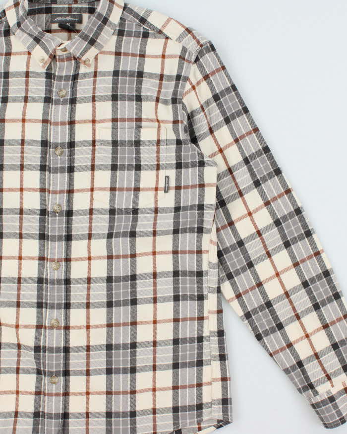 Vintage Eddie Bauer Lightweight Flannel Shirt - M