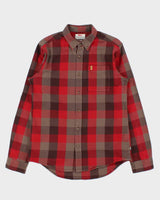 Vintage Fjall Raven Flannel Shirt - M