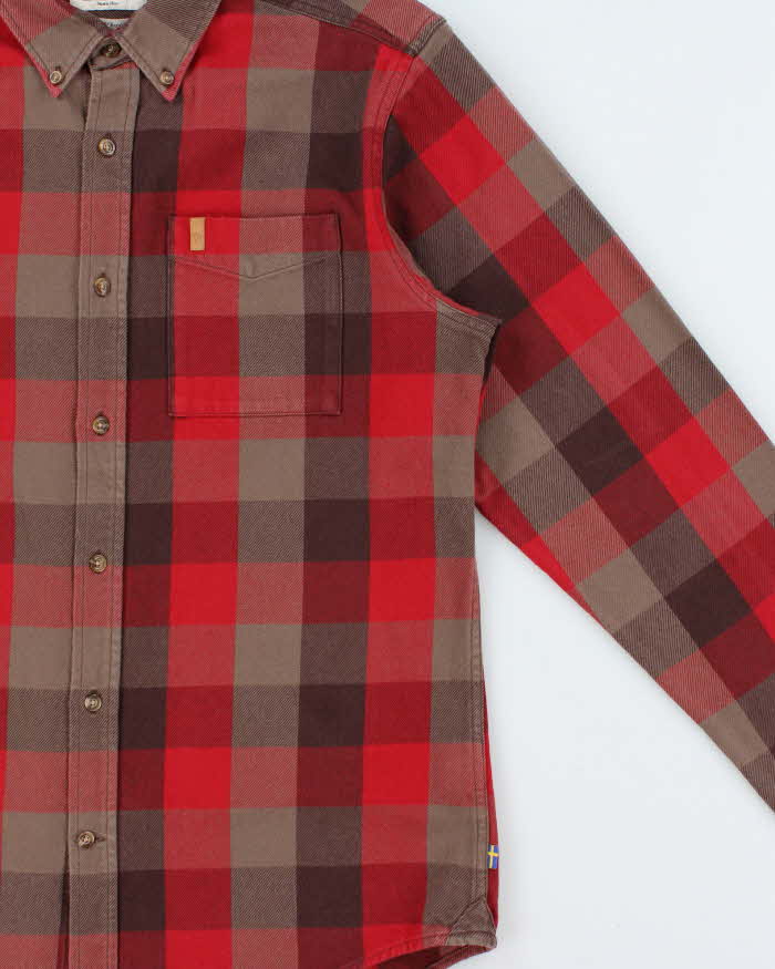 Vintage Fjall Raven Flannel Shirt - M