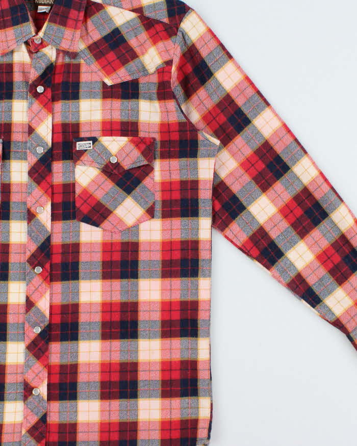 Vintage 90s Kodiak Western Flannel Shirt - M