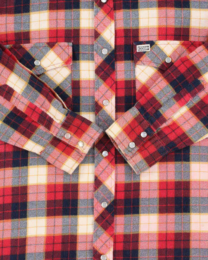 Vintage 90s Kodiak Western Flannel Shirt - M