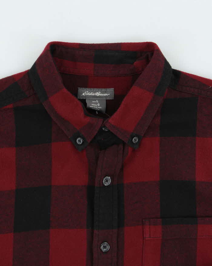 Vintage Eddie Bauer Flannel Shirt - L