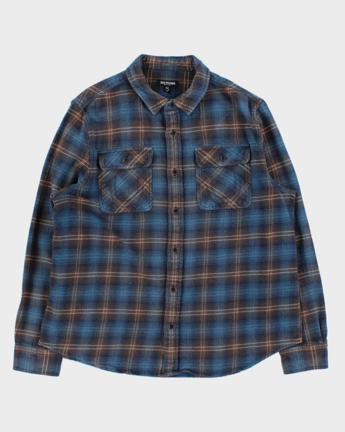 Vintage True Religion Heavyweight Flannel Shirt - XL