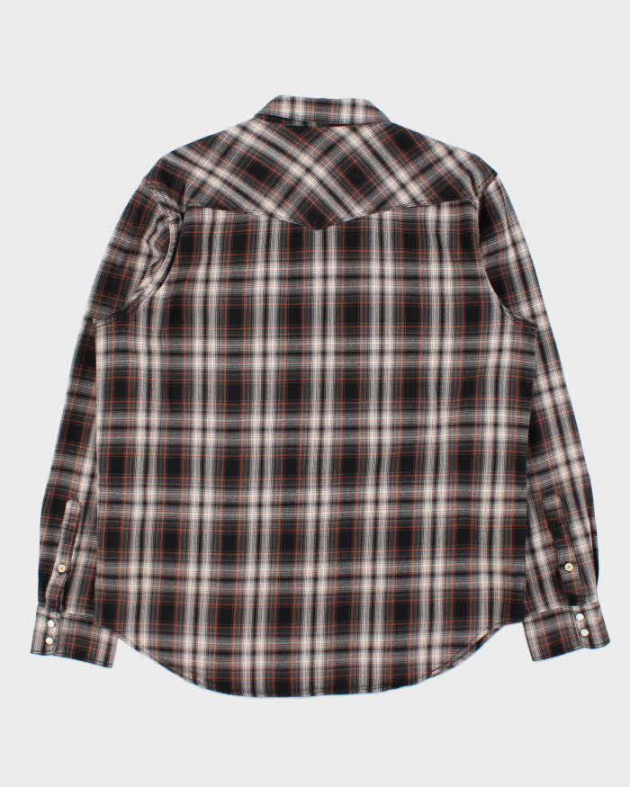 Vintage Lucky Brand Western Flannel Shirt - L