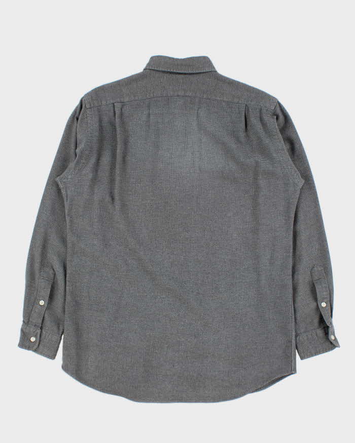 Vintage Ralph Lauren Oversized Plain Flannel Shirt - S