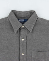 Vintage Ralph Lauren Oversized Plain Flannel Shirt - S