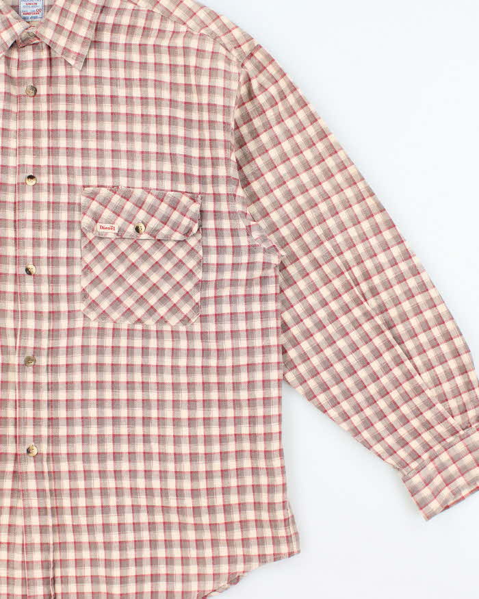 Vintage 90s Diesel Industry Check Shirt - XL