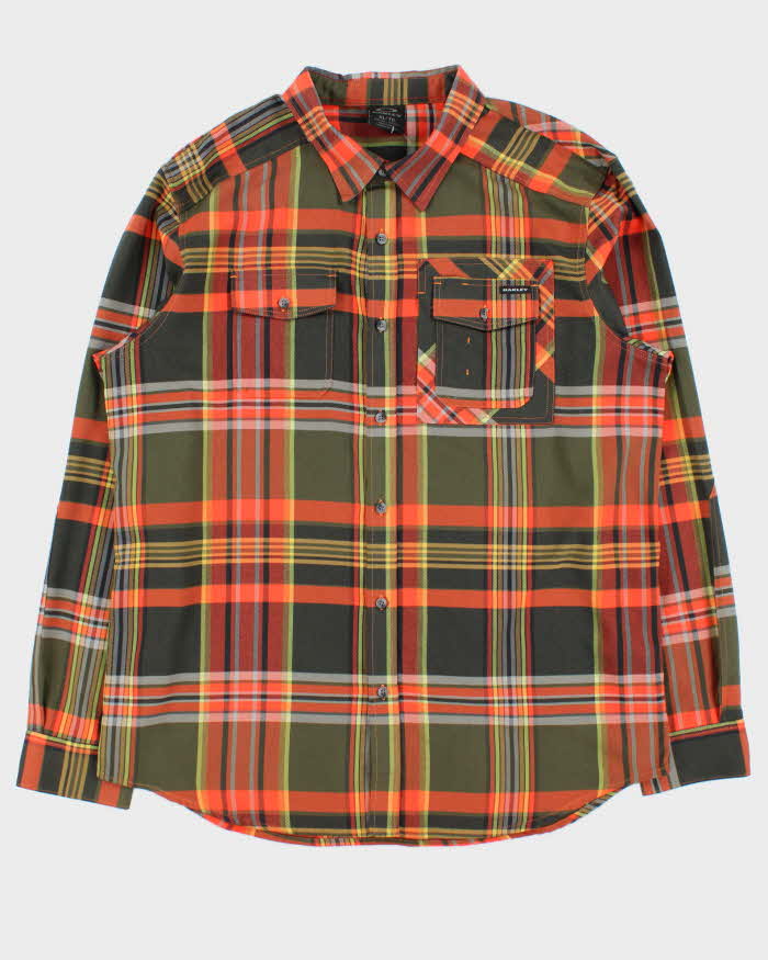 Vintage 00s Oakley Lightweight Flannel Shirt - XL