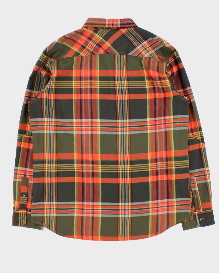 Vintage 00s Oakley Lightweight Flannel Shirt - XL