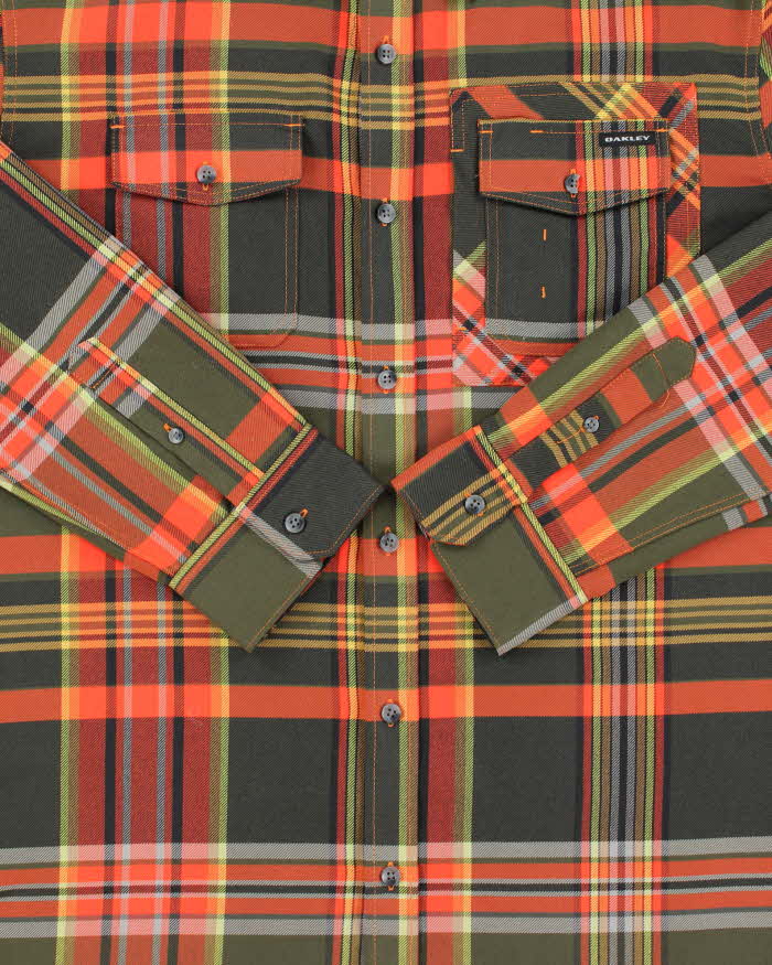 Vintage 00s Oakley Lightweight Flannel Shirt - XL