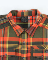 Vintage 00s Oakley Lightweight Flannel Shirt - XL