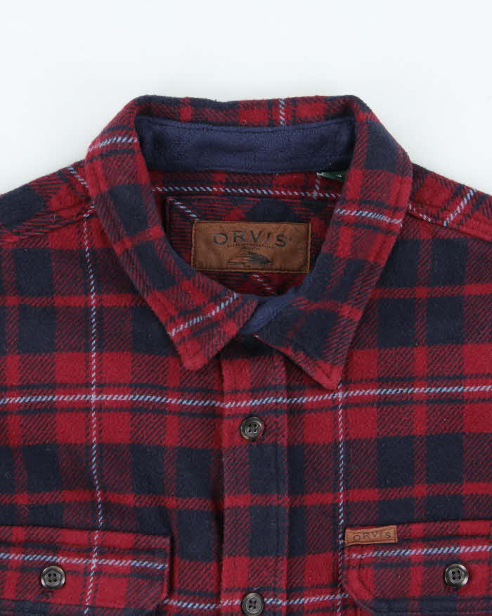 Vintage Orvis Heavyweight Flannel Shirt - L