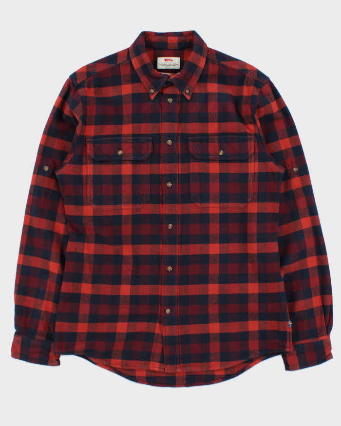 Vintage Fjall Raven Flannel Shirt - S