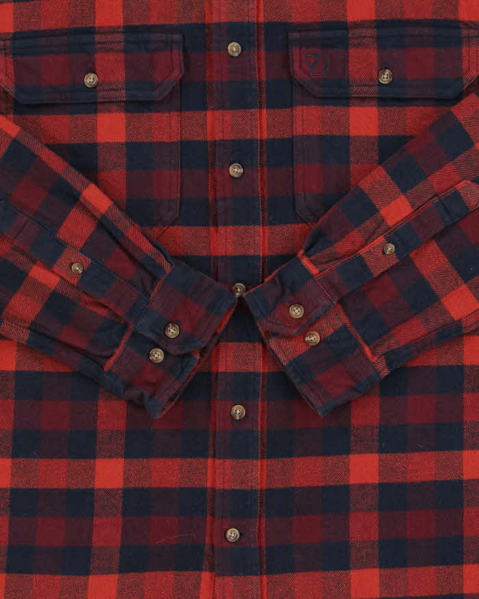 Vintage Fjall Raven Flannel Shirt - S