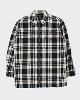Vintage 90s Ralph Lauren Zip-up Flannel Shacket - M