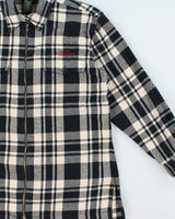 Vintage 90s Ralph Lauren Zip-up Flannel Shacket - M