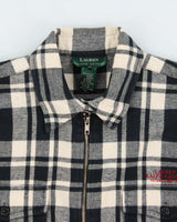 Vintage 90s Ralph Lauren Zip-up Flannel Shacket - M