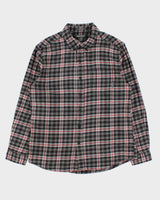 Vintage Eddie Bauer Plaid Flannel Long Sleeve Shirt - M