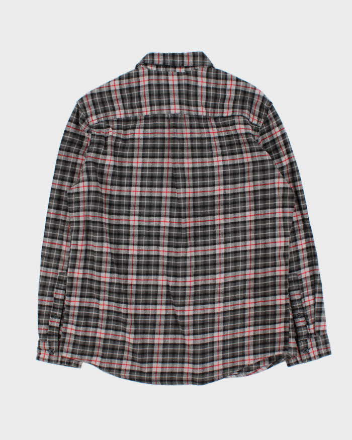 Vintage Eddie Bauer Plaid Flannel Long Sleeve Shirt - M