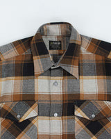 Vintage 1970s Palermo Plaid Flannel Long Sleeve Shirt - M