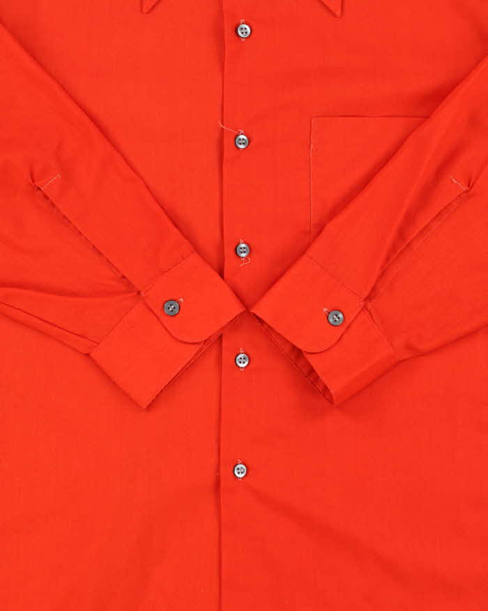 Vintage 1970s Arrow Viva Tericota Long Sleeve Shirt - L