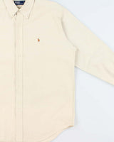 Vintage 1990s Polo Ralph Lauren Oversized Long Sleeve Shirt - M