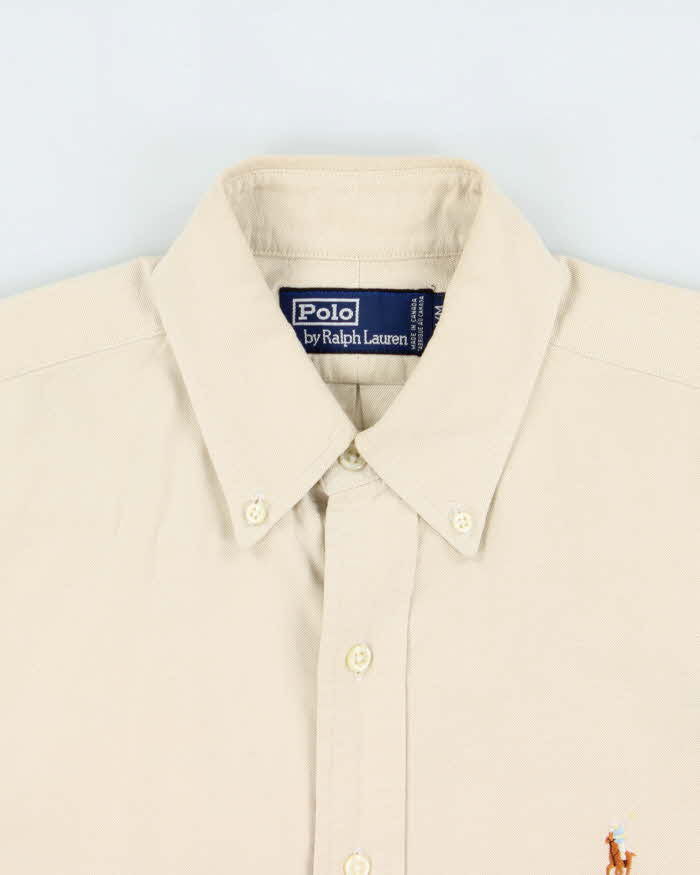 Vintage 1990s Polo Ralph Lauren Oversized Long Sleeve Shirt - M