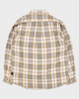 Vintage 1990s Stussy Plaid Long Sleeve Flannel Shirt - XL