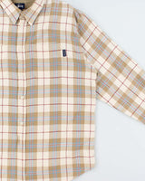 Vintage 1990s Stussy Plaid Long Sleeve Flannel Shirt - XL