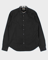 Vintage Y2K 00s Burberry Brit Fitted Long Sleeve Shirt - L