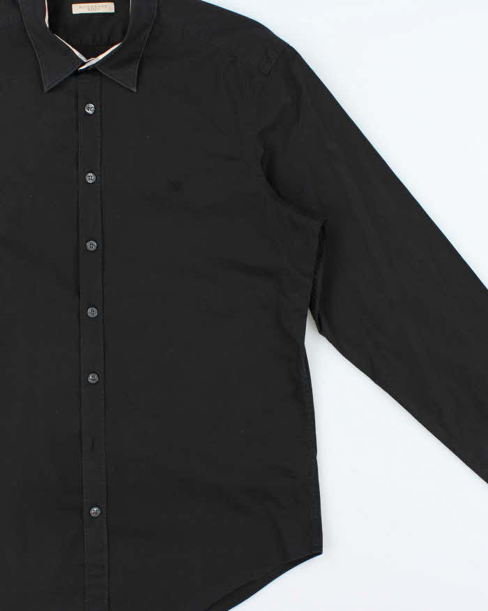 Vintage Y2K 00s Burberry Brit Fitted Long Sleeve Shirt - L