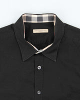 Vintage Y2K 00s Burberry Brit Fitted Long Sleeve Shirt - L