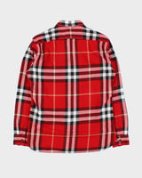Vintage Y2K 00s Burberry Brit Novacheck Long Sleeve Flannel Shirt - M