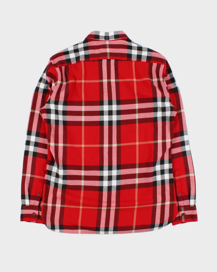 Vintage Y2K 00s Burberry Brit Novacheck Long Sleeve Flannel Shirt - M