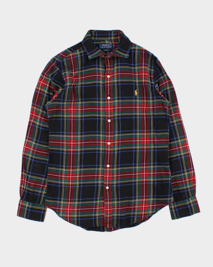 Vintage Polo Ralph Lauren Tartan Long Sleeve Flannel Shirt - M