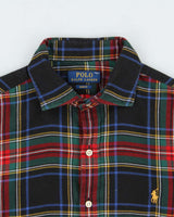 Vintage Polo Ralph Lauren Tartan Long Sleeve Flannel Shirt - M