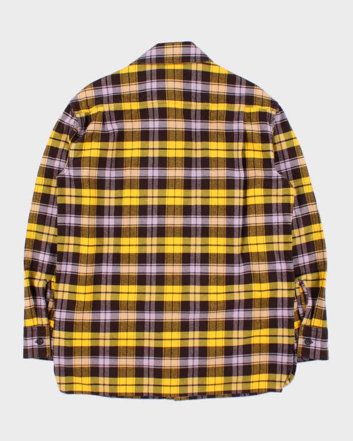 Vintage Acne Studios Face Heavyweight Long Sleeve Flannel Shirt - M