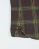 Tom Ford Plaid Cotton Western Long Sleeve Flannel Shirt - M