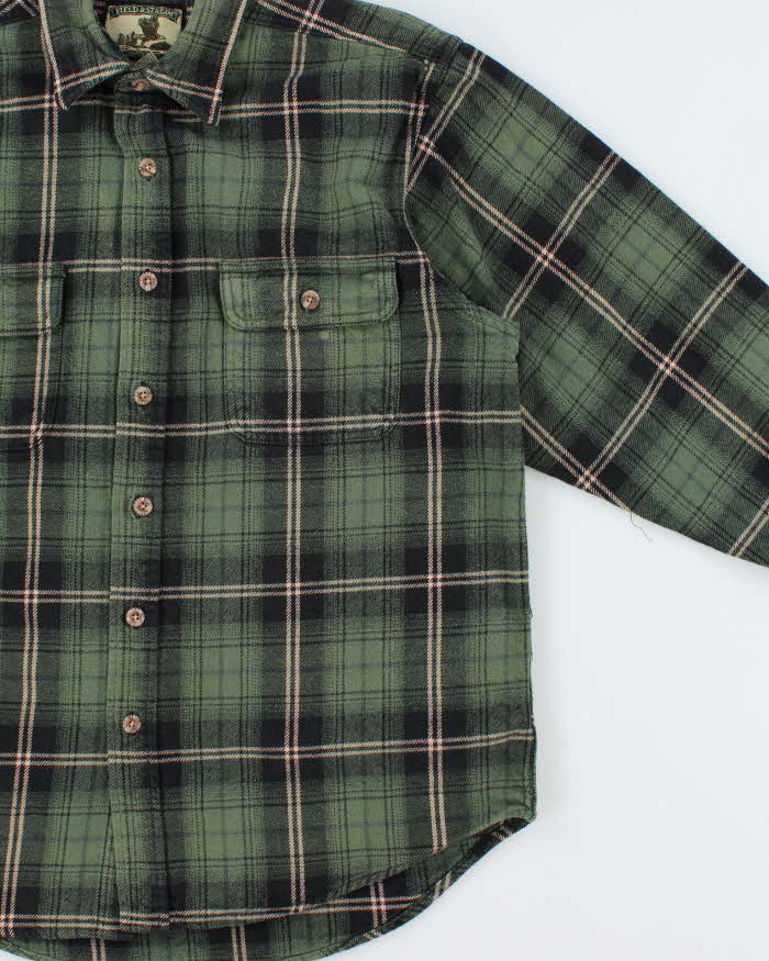 Vintage 90s Field &amp; Stream Flannel Shirt - M