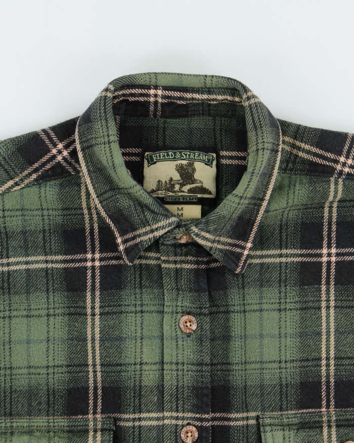 Vintage 90s Field &amp; Stream Flannel Shirt - M