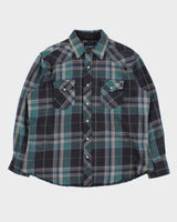 Vintage 90s Wrangler Heavyweight Flannel Shirt - XL