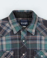 Vintage 90s Wrangler Heavyweight Flannel Shirt - XL