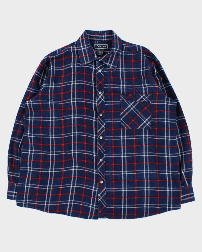 Vintage 90s Palermo Flannel Shirt - XL