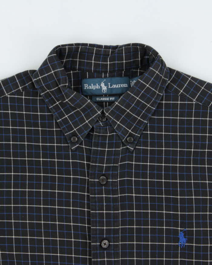 Vintage Ralph Lauren Oversized Flannel Shirt - M