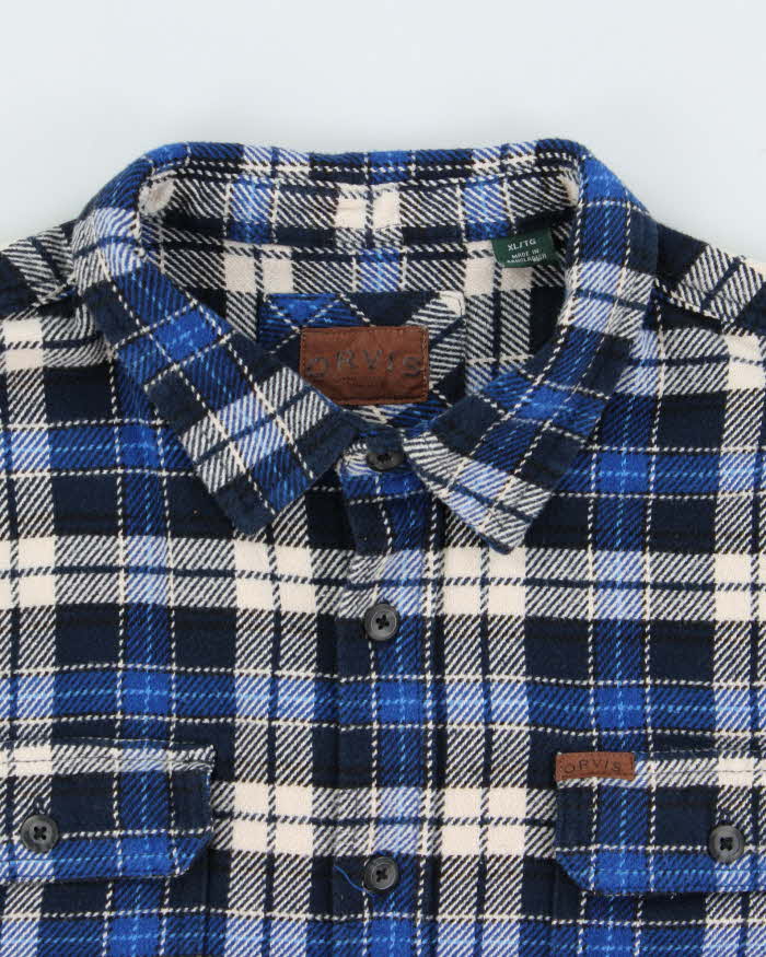 Vintage Orvis Heavyweight Flannel Shirt - XL