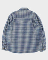 Vintage 90s Basic Red Flannel Shirt - XL