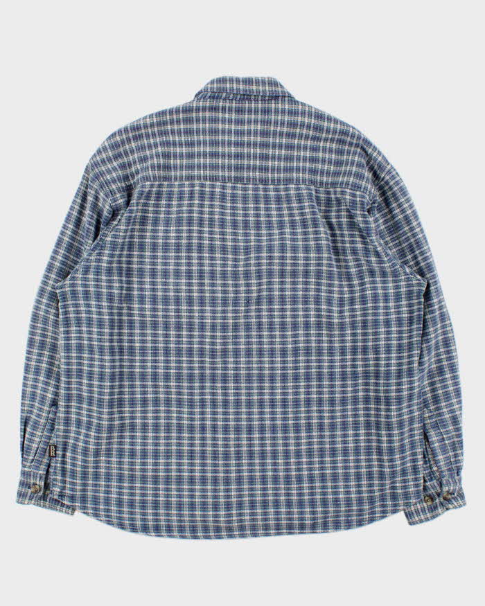 Vintage 90s Basic Red Flannel Shirt - XL