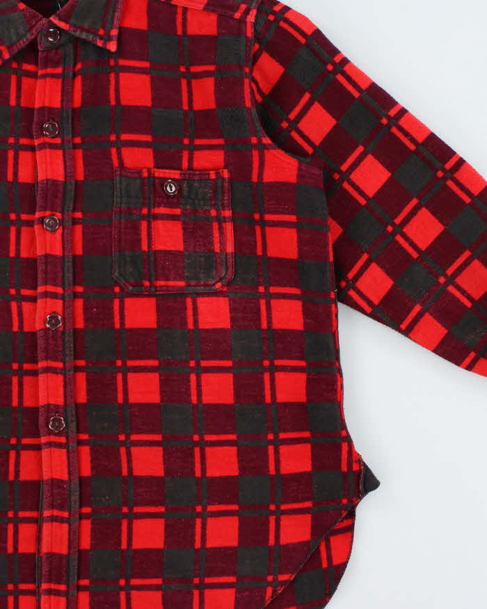 Vintage 60s Champion Heavyweight Flannel Shirt - M